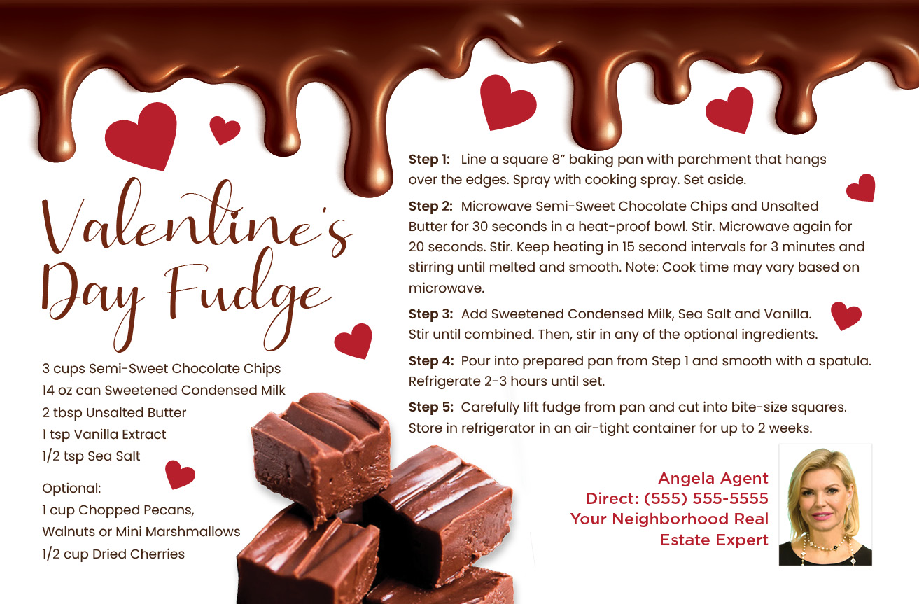 Valentines Day Fudge Recipe