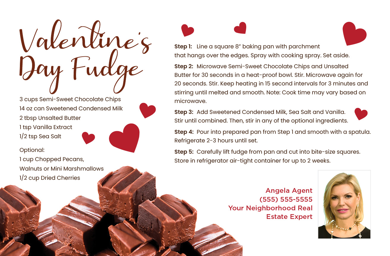 Valentines Day Fudge Recipe